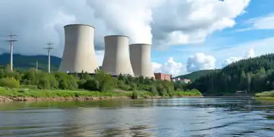 Снижение выработки АЭС на севере Франции из-за низкого уровня рек