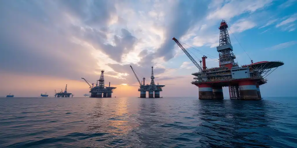 Удары по нефтяным платформам ЛУКОЙЛа в Каспийском море