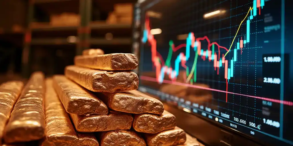 Цена меди растет седьмую сессию подряд