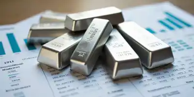 Рекордная цена серебра превысила 54 доллара за унцию