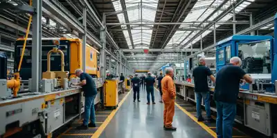 Рост заказов на заводах Германии на 87% в транспортном секторе