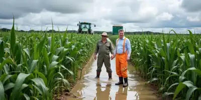 Китай усиливает меры для сохранения урожая кукурузы после проливных дождей
