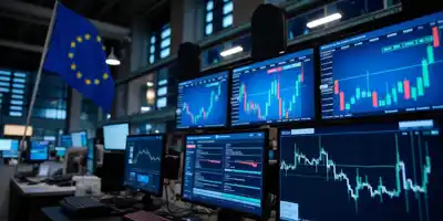 Европейские акции снижаются после новостей о тарифах