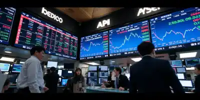 Обвал рынка затмевает дебют K Bank на бирже после редкого IPO в Корее