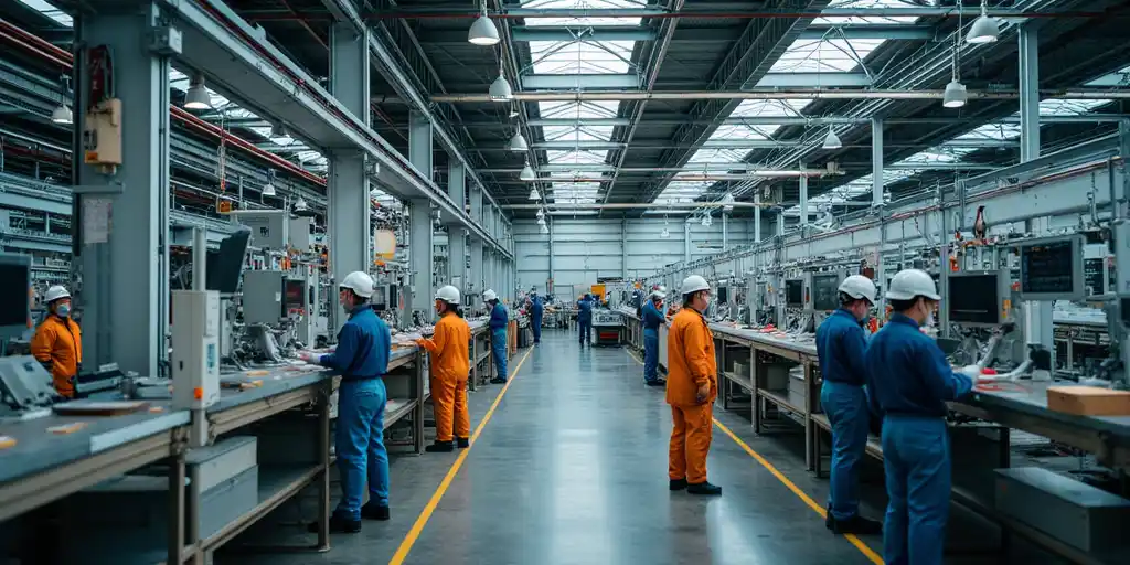 Китай увеличил промышленное производство на 6,1% за 10 месяцев