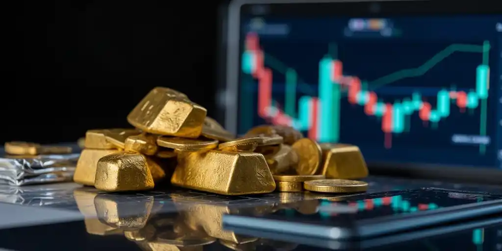Цены на золото и серебро падают после исторических максимумов