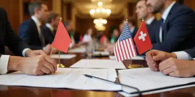 США и Швейцария достигли соглашения о снижении пошлин с 39% до 15%