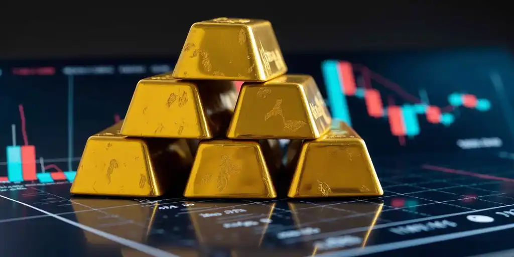 Золото дешевеет до 4000 долларов за унцию из-за неопределённости политики ФРС