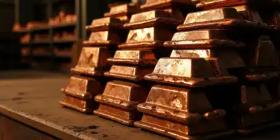 Медь снижается после пятимесячного максимума на фоне неопределенности в Китае