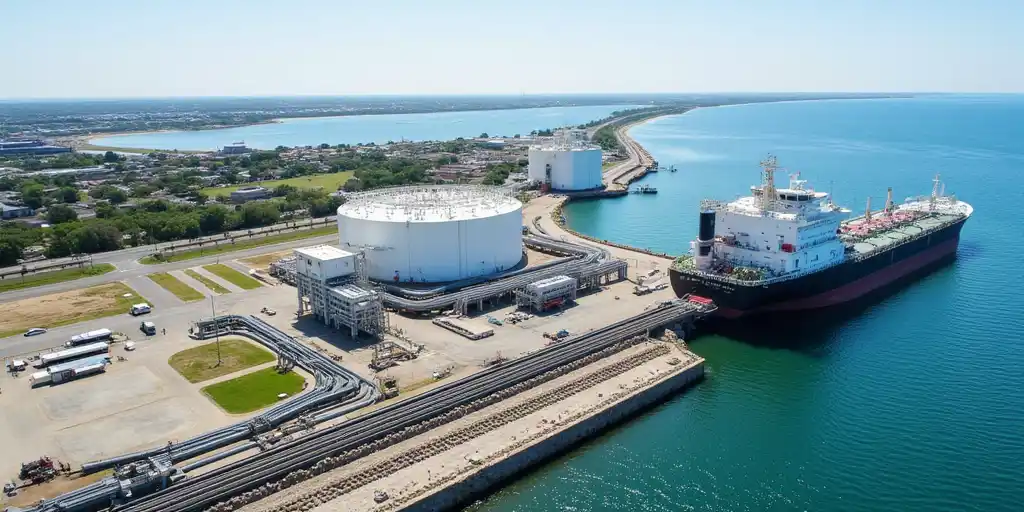 СПГ-завод Qatar-Exxon в Техасе готовит первую отгрузку в феврале