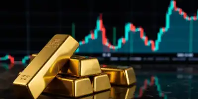 Золотые энтузиасты празднуют момент триумфа на финансовых рынках