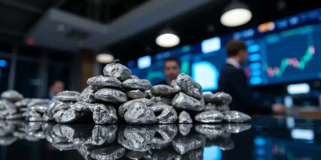 Цена серебра на бирже превысила $64 за унцию впервые в истории