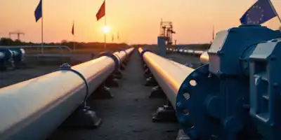 Европейский газ подешевел на фоне угроз Трампа в адрес России