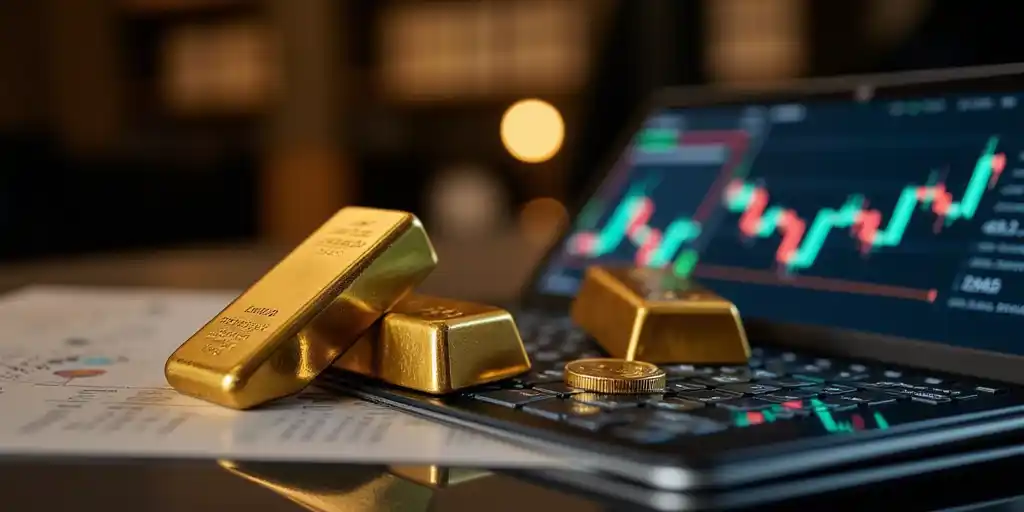 Золото прервет девятинедельный рост на фоне коррекции рынка