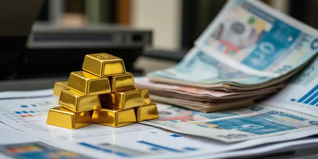 Ралли золота и резервы помогают валюте Зимбабве восстановить потери