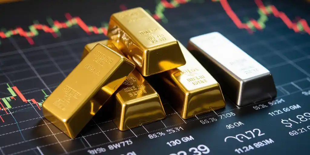 Цены на серебро обвалились ниже 76 долларов, золото ниже 4800 долларов