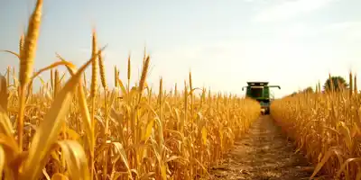 Кукуруза приближается к минимуму недели на фоне благоприятных условий сбора урожая в США