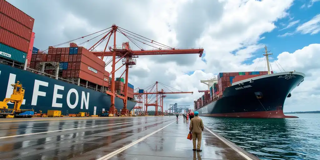 Спад импорта контейнеров в США продолжается на фоне перестройки глобальных торговых потоков