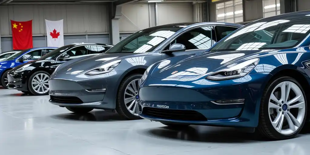 Tesla и Volvo первыми выиграют от сделки Китая и Канады по электромобилям