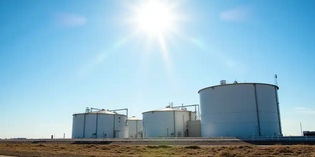 Снижение цен на газ в США из-за потепления погоды