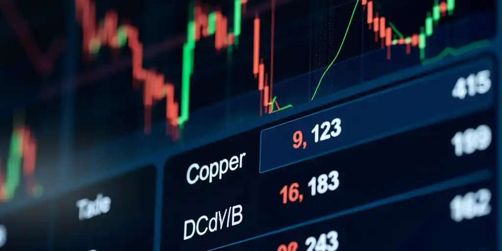Снижение цены меди на фоне падения базовых металлов из-за ослабления риска