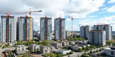 Ввод жилья в РФ вырос на 0,4% в 2025 году