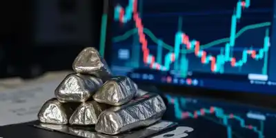 Цена серебра превысила отметку в 67 долларов за унцию