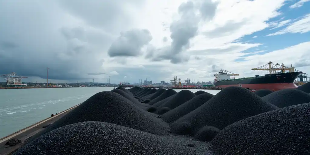 Железная руда опустилась до минимума за месяц на фоне ожиданий политики Китая