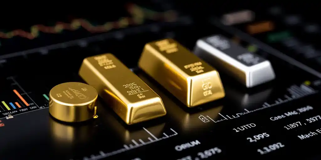 Золото и серебро демонстрируют восстановление с заметным годовым ростом