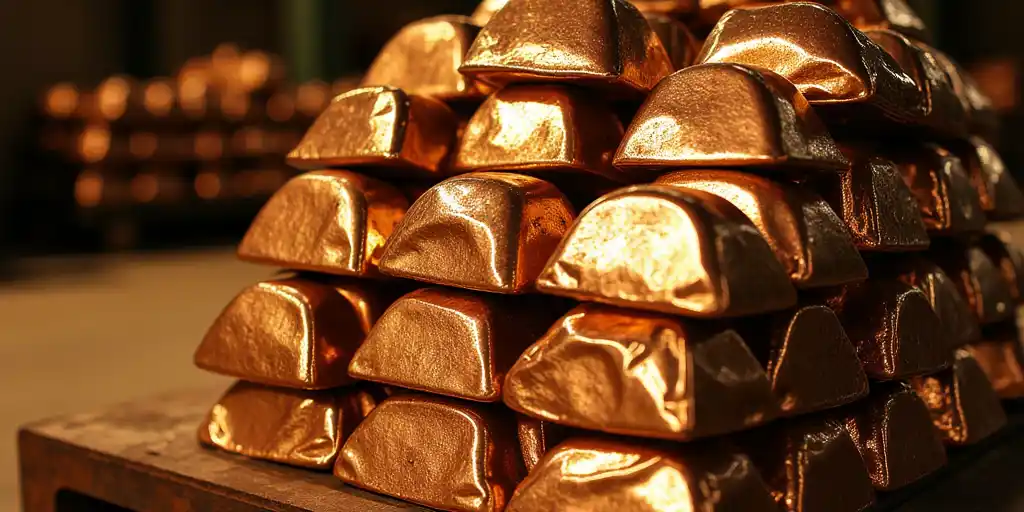 Цена меди колеблется ниже 12000 долларов за тон после ралли поставок