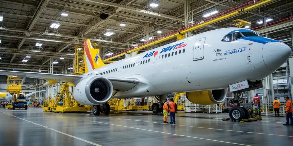 Airbus столкнулся с трудностями в выполнении плана поставок самолетов в 2025 году