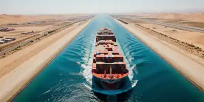 CMA CGM приостанавливает проход судов через Суэцкий канал