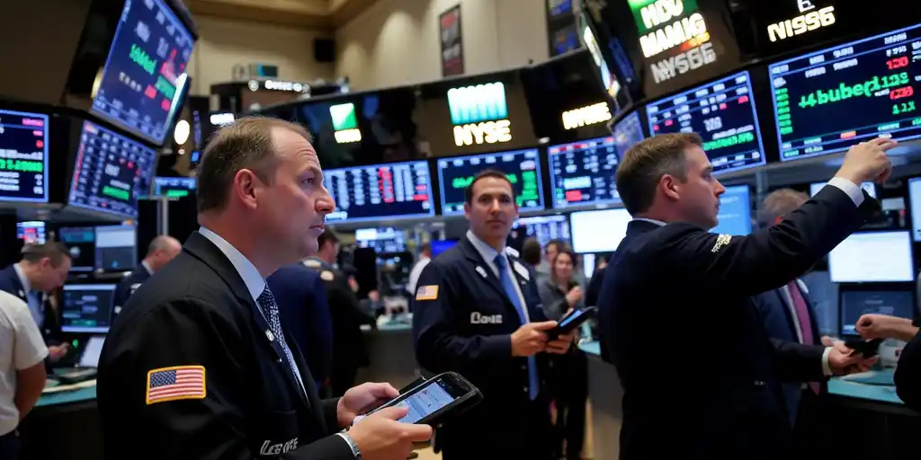 Американские акции снижаются на фоне возврата осторожных настроений