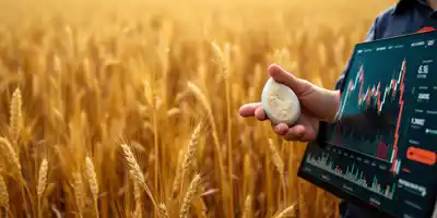 Снижение цен на пшеницу на Чикагской бирже