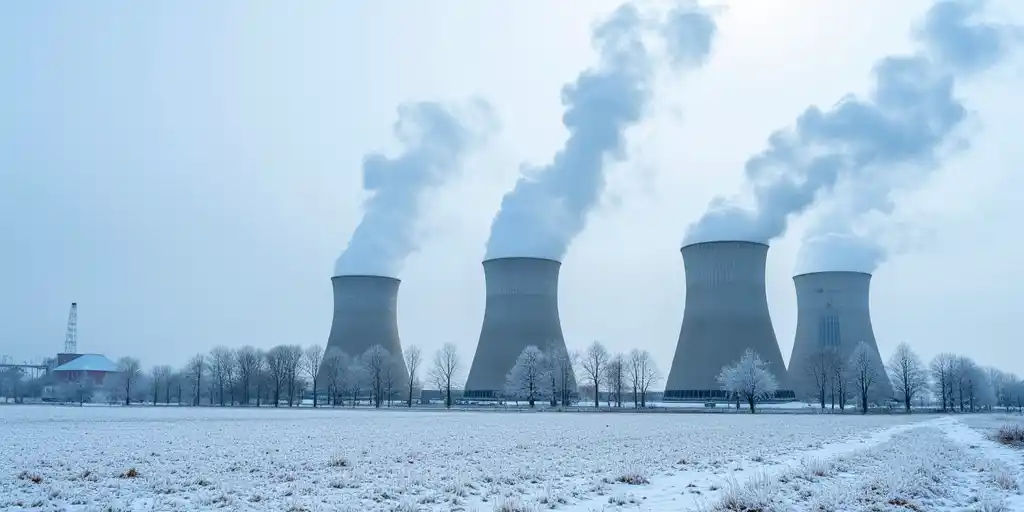 Холодная волна повысила ядерное производство во Франции до пика с 2019 года
