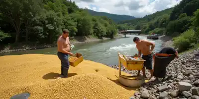 Рост цен на золото стимулирует глобальное увеличение нелегальной добычи