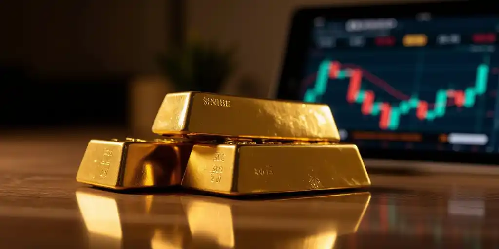 Золото сохраняет приросты на фоне заявлений Трампа о валюте