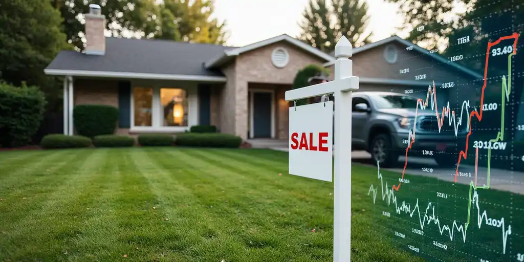 Ставки по ипотеке в США достигли 6,22% после четырех недель снижения