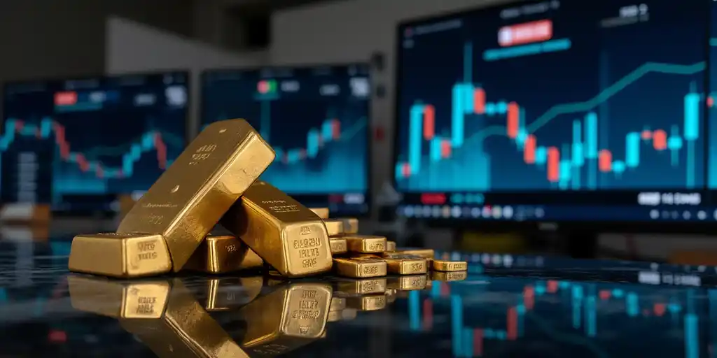 Рост цен на золото способствует опережению канадского индекса S&P/TSX над S&P 500
