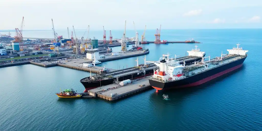 Нефть снижается на фоне возобновления работы порта Новороссийск в России