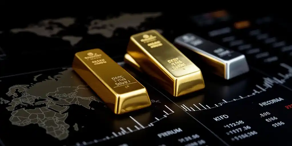 Золото приближается к историческому максимуму на фоне ожиданий снижения ставок ФРС и напряженности между США и Китаем