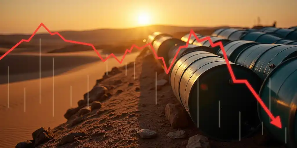Нефть ускорила снижение на фоне ракетных ударов в районе Катара