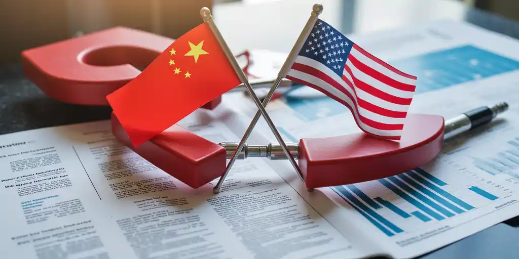 Резкое снижение экспорта редкоземельных магнитов из Китая в мае: США в фокусе
