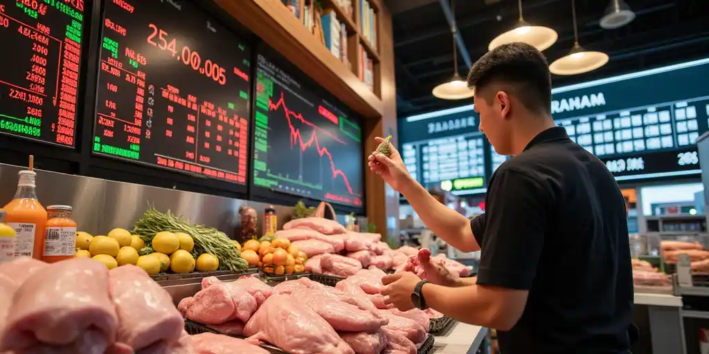 Снижение цен на свинину в Китае отражает слабость доверия потребителей