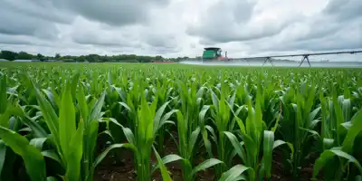 Кукуруза и соевые бобы завершают неделю снижением из-за дождей в США