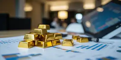 Золото сохраняет рост на фоне ожидания снижения ставок ФРС и опасений на рынках