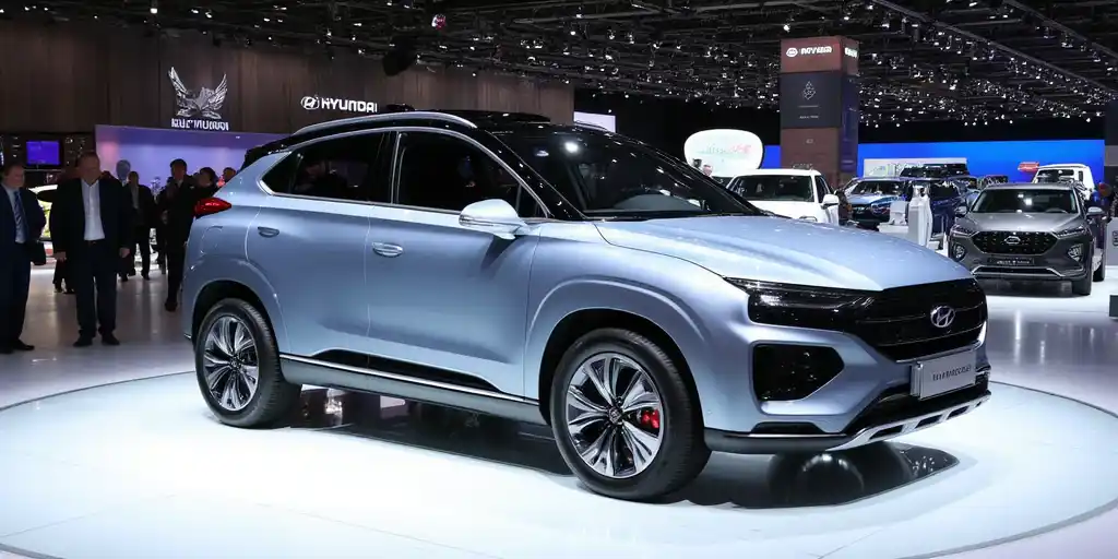 Hyundai представляет первый электрокроссовер для Китая в борьбе с конкурентами