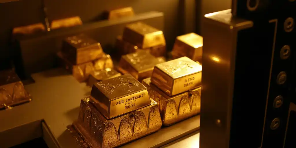 Золотые резервы России превысили 300 млрд долларов впервые в истории