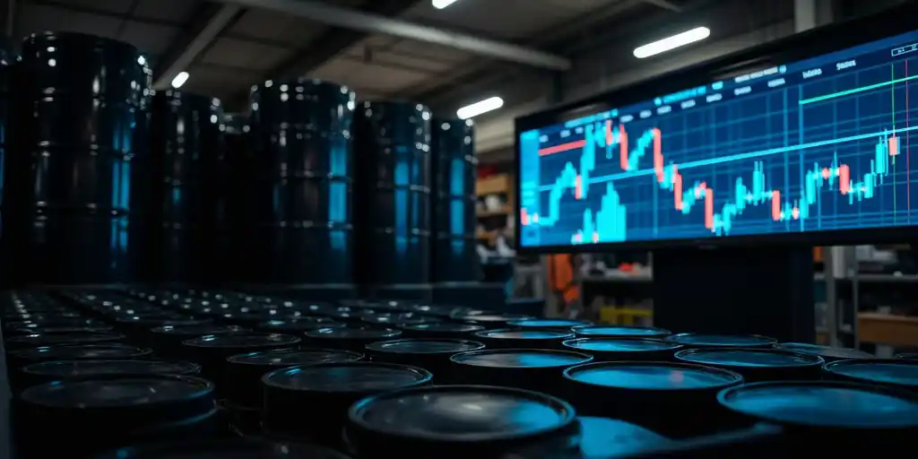 Нефть дешевеет в начале недели на фоне ослабления напряжённости на Ближнем Востоке