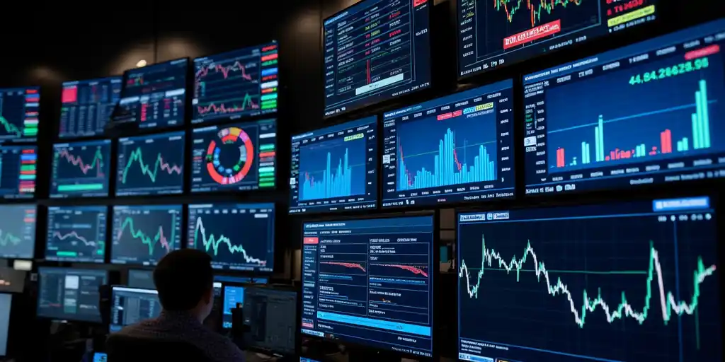 Шесть графиков о перестройке фондовых рынков в 2025 году